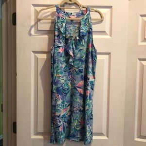 Lilly Pulitzer Ruffle v-neck dress